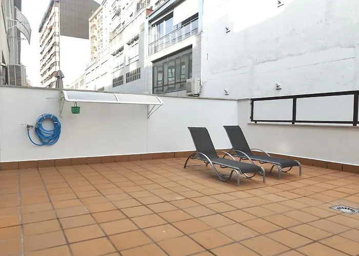 Estudio Centrico 2 Con Terraza Y Parking Privado